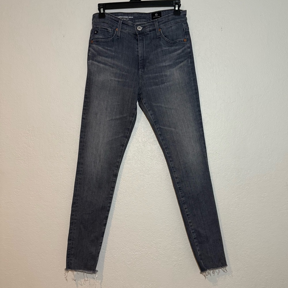 AG AdrianoGoldschmied-The Farrah Skinny Ankle High Rise Jeans Size 28R